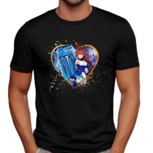 Daiwa Scarlet Umamusume Pretty Derby Monster Energy Ultra Blue Zero Sugar Anime T Shirt