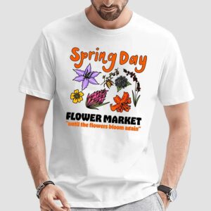 Spring Day Flower Market Until The Flowers Bloom Again Bangtan Social T Shirt
