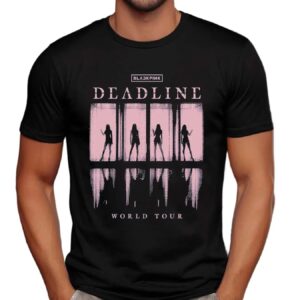 BLACKPINK Deadline World Tour 2025 BLACKPINK in Your Area Graffiti Concert T Shirt