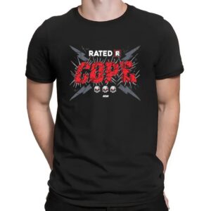 Adam Copeland Wearing Rated Cope Spike T Shirt