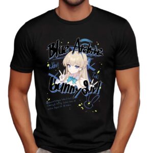 Ham Star Venue Asukauma Blue Archive Toki Bunny Girl Rabbit T Shirt