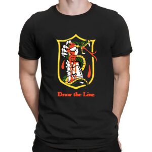 Draw The Line Anti-venom Snake T Shirt