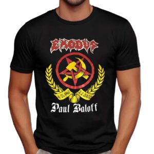 Exodus Paul Baloff 1960 2002 T Shirt