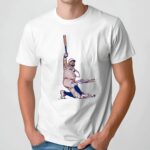Kyle Schwarber Philadelphia Phillies Swing-Off Superstar Pose Signature T Shirt