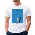 Sonic The Hedgehog Big Blue Square Japanese T Shirt