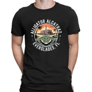 Alligator Alcatraz Everglades FL T Shirt