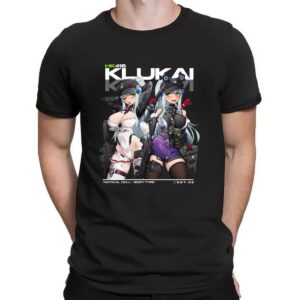 HK416 KLUKAI Tactical Doll Anime Girl T Shirt