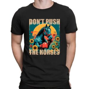 Oleksandr Usyk Ukrainian Boxer Don't Push The Horses T Shirt