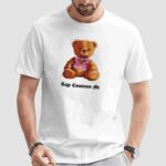 Teddy Bear Rage Puff Print T Shirt
