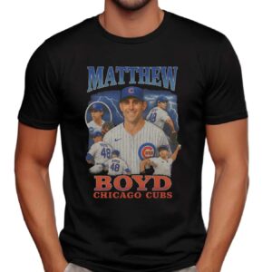Matthew Boyd Chicago Cubs Baseball Vintage Bootleg T Shirt
