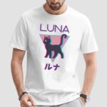 Sailor Moon 3D Luna Cat T Shirt