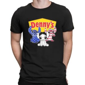 Denny’s Stitch 4th of July T Shirt