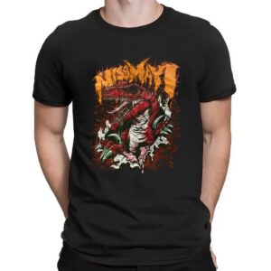 Miss May I Dinosaur Metalcore Raptor Graphic T Shirt