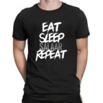Eat Sleep Salaar Repeat Indian Action Movie T Shirt