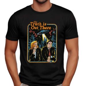 X-files Alien The Truth Is Out There Ufo T Shirt
