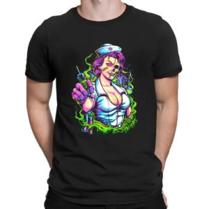 Midnight Nurse Second Dose Horror Graphic T Shirt