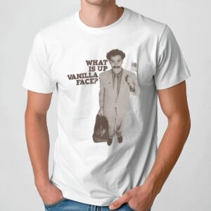 Drake Wears Borat What Is Up Vanilla Face T Shirt