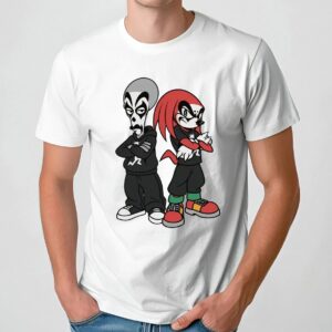 Roger American Dad Knuckles The Echidna Sonic The Hedgehog Mashup T Shirt