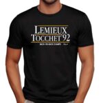 Lemieux Tocchet '92 Back To Back Champs The Alumni T Shirt