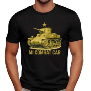 Tank M1 Combat Car T Shirt