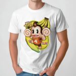 Super Monkey Ball Dole Banana Retro Video Game T Shirt