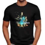 Independence Day Alien Attack Collage T Shirt