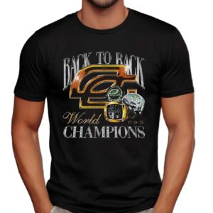 OpTic Gaming Back To Back World Champions 2017 2024 2025 Esports Victory T Shirt