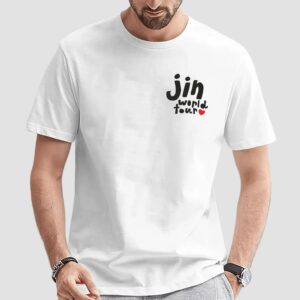 Run Seokjin World Tour 2025 Kpop T Shirt