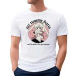 Sailor Moon My Tummy Hurts And I'm Mad At The Government T Shirt