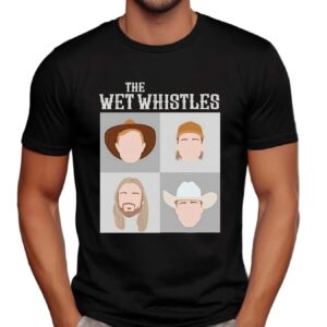 The Wet Whistle Characters Graphic T Shirt