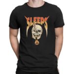 While She Sleeps Eye To Eye Skull Knife T Shirt