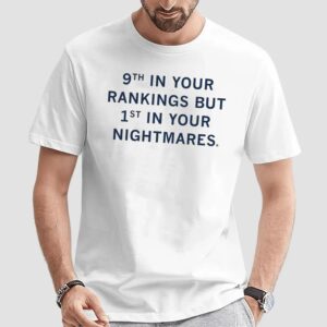 Caitlin Clark 9th In Your Rankings But 1 First In Your Nightmares Competitive T Shirt