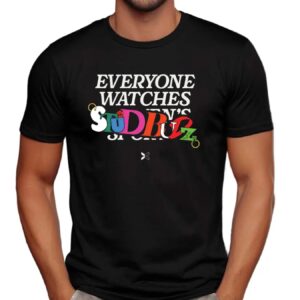 Everyone Watches Studbudz WNBA All-star T Shirt