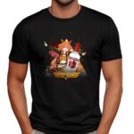 Mayano Top Gun Umamusume Pretty Derby Smirnoff Vodka Anime T Shirt