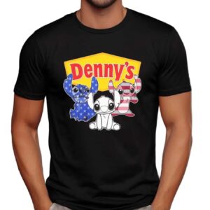 Denny’s Stitch 4th of July T Shirt