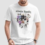 Atlanta Kaisen Jujutsu Kaisen Gojo Itadori Anime Crossover T Shirt