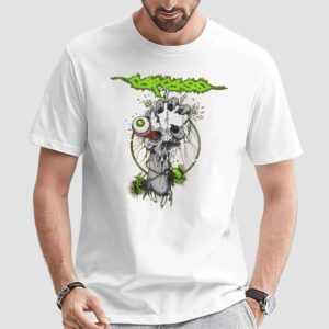 Carcass Band US Tour Concert Eyeball Skull T Shirt
