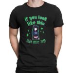 If You Look Like This Hit Me Up Goth Girls Anime T Shirt