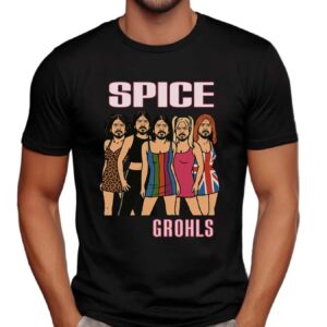 Spice Girls Dave Grohl Edition Rock Band T Shirt
