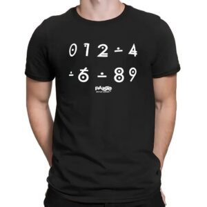 Sounds and Gongs Paiste Number T Shirt