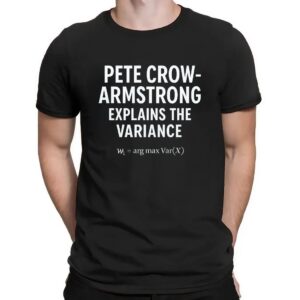 Pete Crow Armstrong Explains The Variance PCA 2025 T Shirt