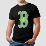 Red Sox B K Fuego 100 Double Sided T shirt