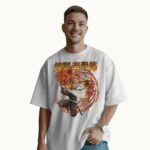 Rengoku Kyojuro Demon Slayer Flame Hashira Fire Lion Attack Anime T Shirt
