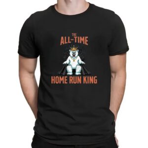 Polar Bear King The All Time Home Run King T Shirt