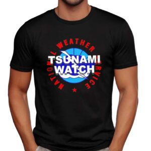 Tsunami Watch National Weather Service Logo T Shirt