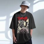 Berserk Skull Knight In This World We Are Nothing More Than Shadows Quote Anime T Shirt