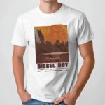 Diesel Boy US Tour November 2025 Gig Poster In Raleigh North Carolina Atlanta Georgia And Greenville South Carolina From November 7 To 9 Vintage T Shirt