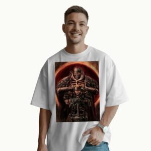 Berserk Guts Berserker Armor Dark Demon Control Manga Graphic T Shirt