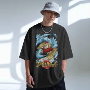 Demon Slayer Doma Upper Moon Two Anime Graphic T Shirt