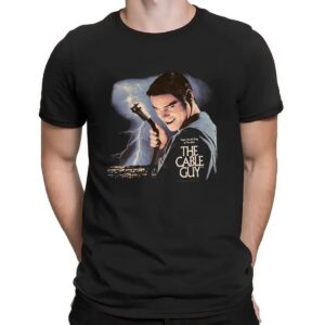 There's No Such Thing As Free Cable The Cable Guy Jim Carrey Movie Promo T Shirt